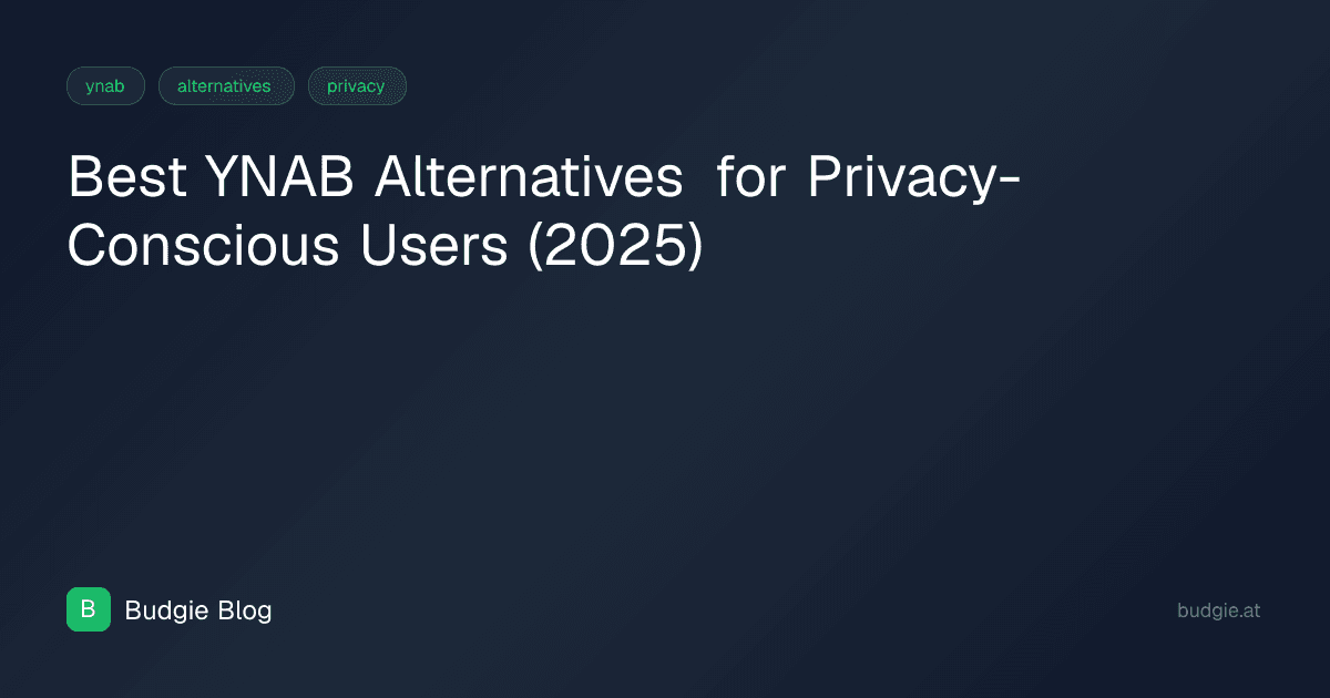 Best YNAB Alternatives for Privacy-Conscious Users